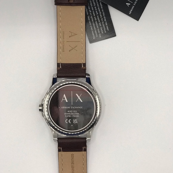 Armani Exchange AX Men's Stainless Steel Quartz Dress Watch - Picture 5 of 8